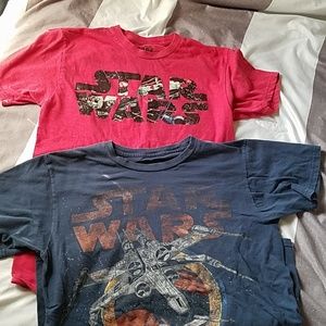 (2) Star Wars T-Shirts